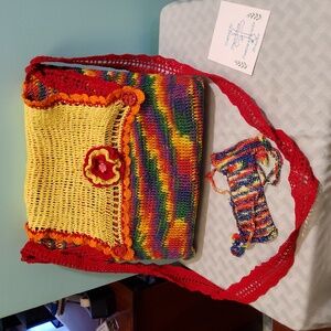 String Tote Shoulder Bag